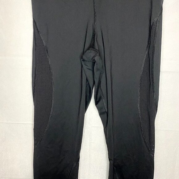 Nike Pro Hypercool Training Tight Crop Leggings Mesh Sides Women's Small (24x21) - Picture 3 of 7